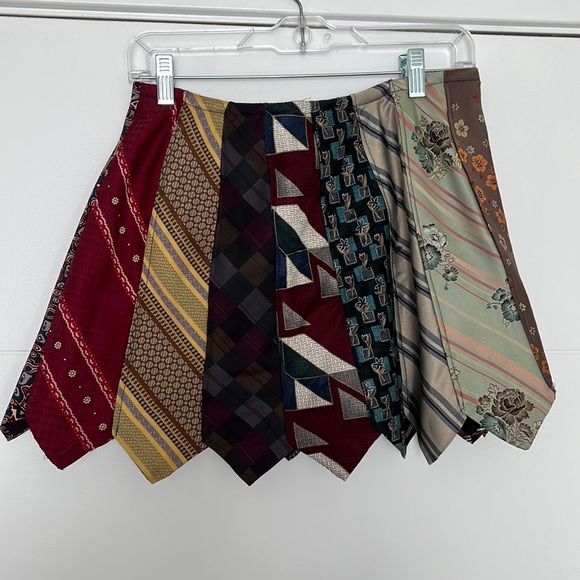 Neck Tie Skirt (one of a kind) - Picture 1 of 2